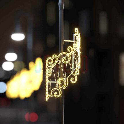 Светодиодная модульная консоль из золотой коллекции Conso