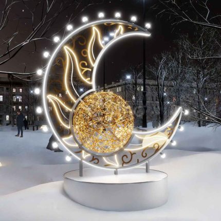 Уличная фотозона «Лунная магия»