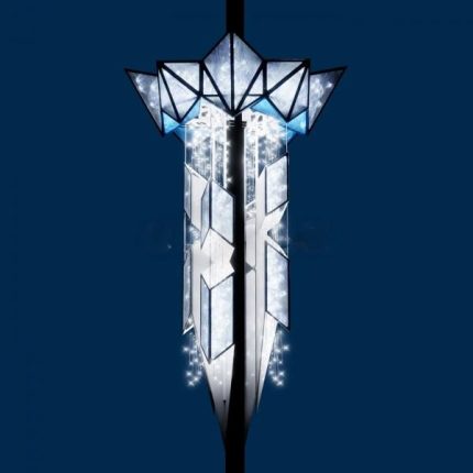 Светодиодная объёмная консоль 2,9×1,6 м, IP65, холодный свет