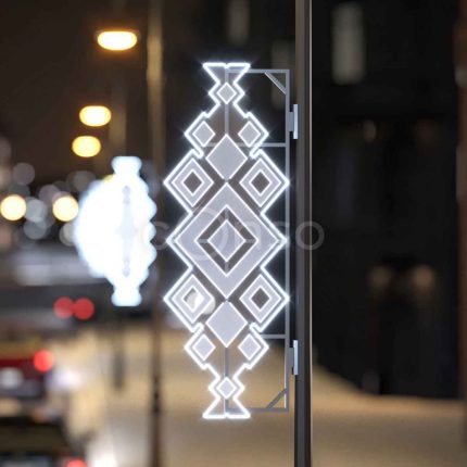 Световая консоль «Уличная», 0,66×1,82 м, IP65, холодный свет