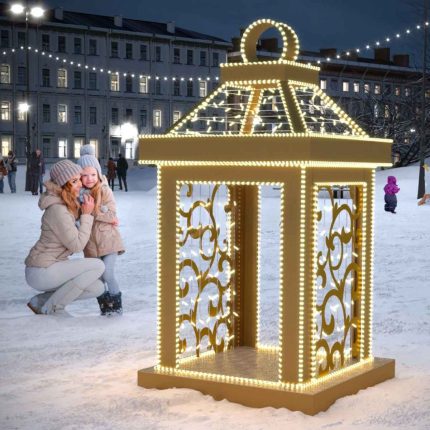 Световая конструкция «Фонарь» средний