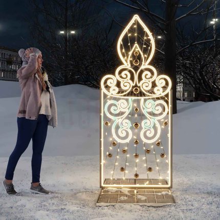 Световая декорация «Свеча» малая