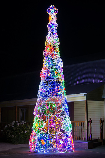 Световая конструкция «Оригинальная», высота 3–10 м
