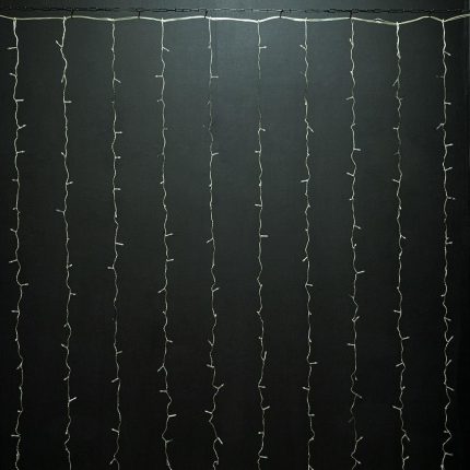 Гирлянда Занавес 2×3 м, Тепло-Белый с Мерцанием, 320 LED, IP20