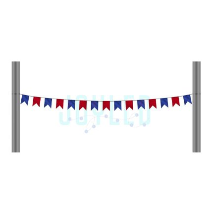 Флаговая перетяжка — Ф 003, 8×0,8 м, IP65