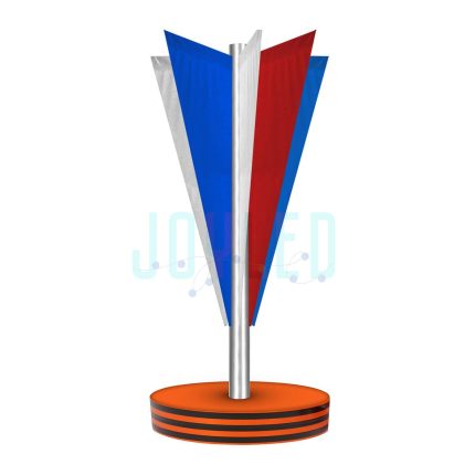 Флаговая конструкция – ФПК 003, 1,8×4×1,8 м, объёмная 3D