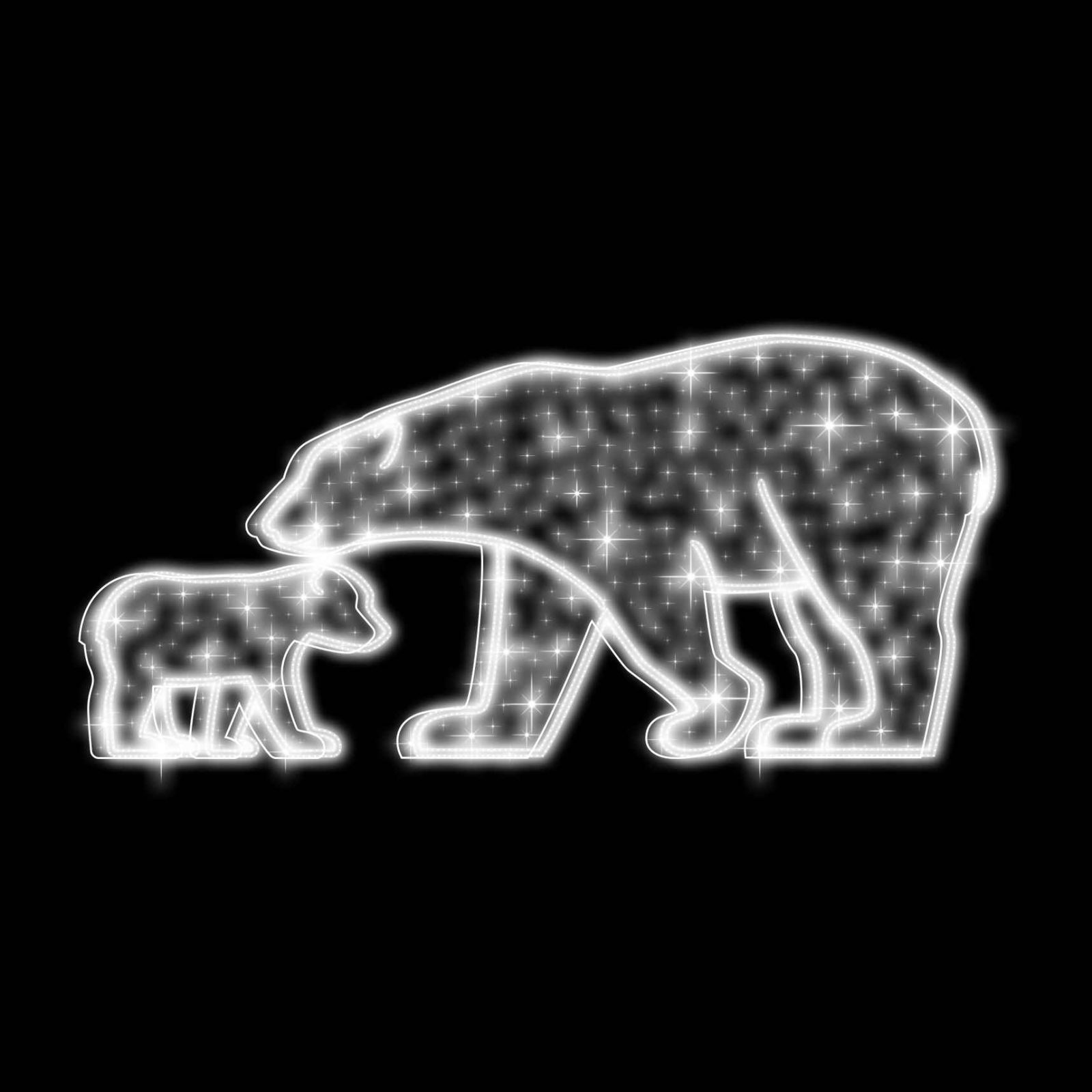 Медведица с медвежонком