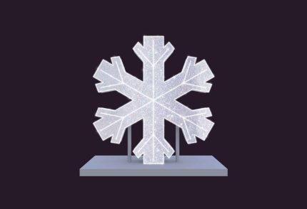 Световая фигура «Звезда» СК-205-5, 3×3,2 м, IP65, холодный свет