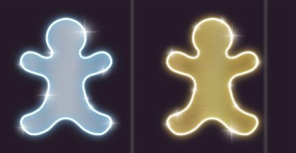 Светодиодный мотив СК-218, 0,5×0,5 м, IP65, тёплый/холодный свет