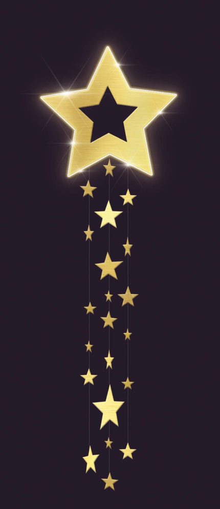 Светодиодный подвес СК-227-2, 1,5×5 м, IP65, тёплый свет