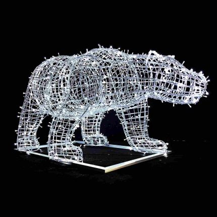 Световая фигура «Медведица», 1,8 м, IP67, холодное свечение