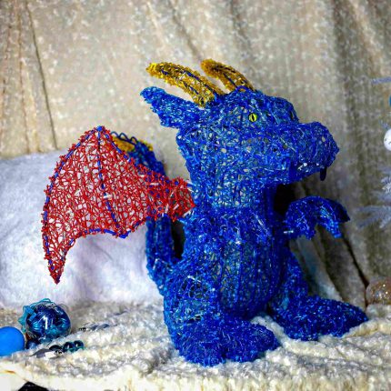 Световая фигура «Дракон», 0,55–0,9 м, IP44, любой цвет