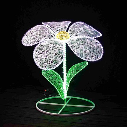 Световая фигура «Ромашка», 1,2–1,8 м, IP65, любой цвет