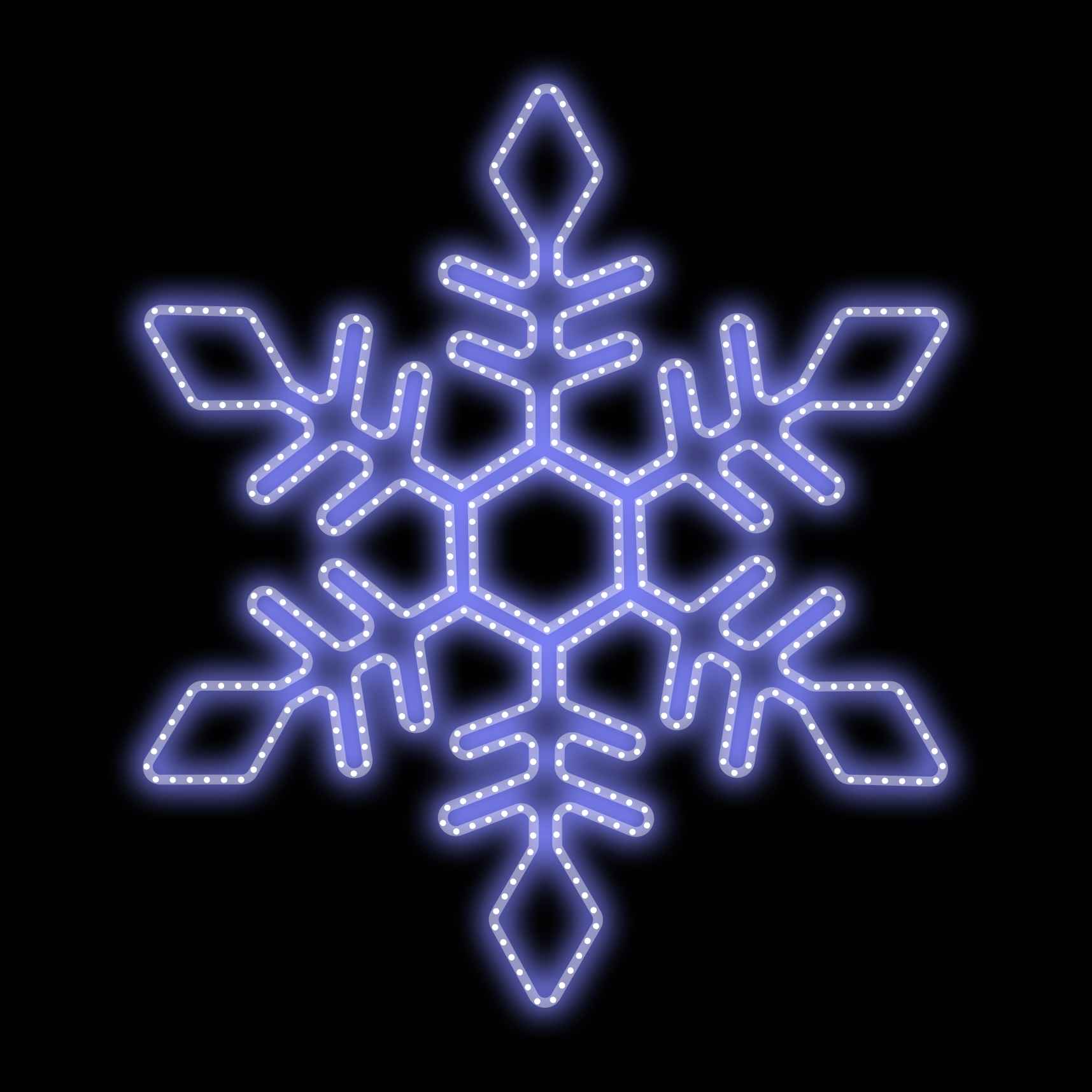 Снежинка кружевная (9)