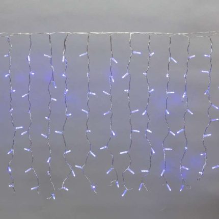 Гирлянда Занавес 2×0.8 м Синий Статика, 160 LED, IP65